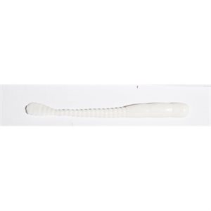 Finess Worm 4'' White